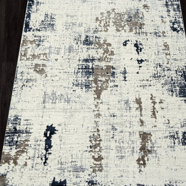 Ковер N2023A - CREAM / D.BLUE - Прямоугольник - коллекция POMPEI