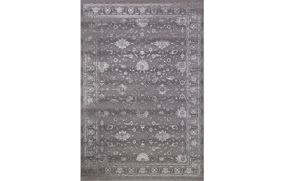 Ковер турецкий прямоугольный 03761A GREY - коллекция ARMINA