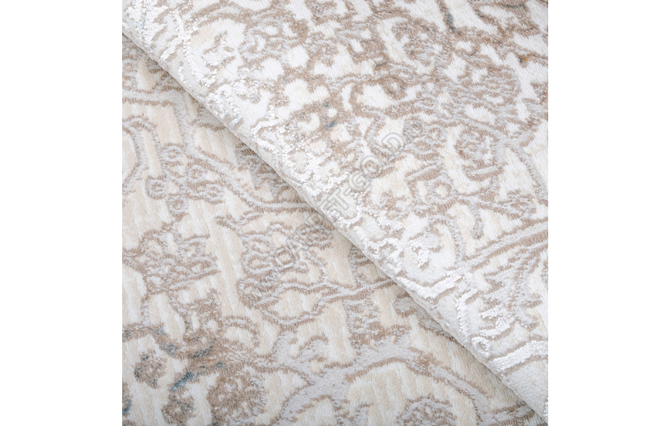 Ковер 4323A ЦВЕТ BEJ FLOS / BEJ FLOS Oval
