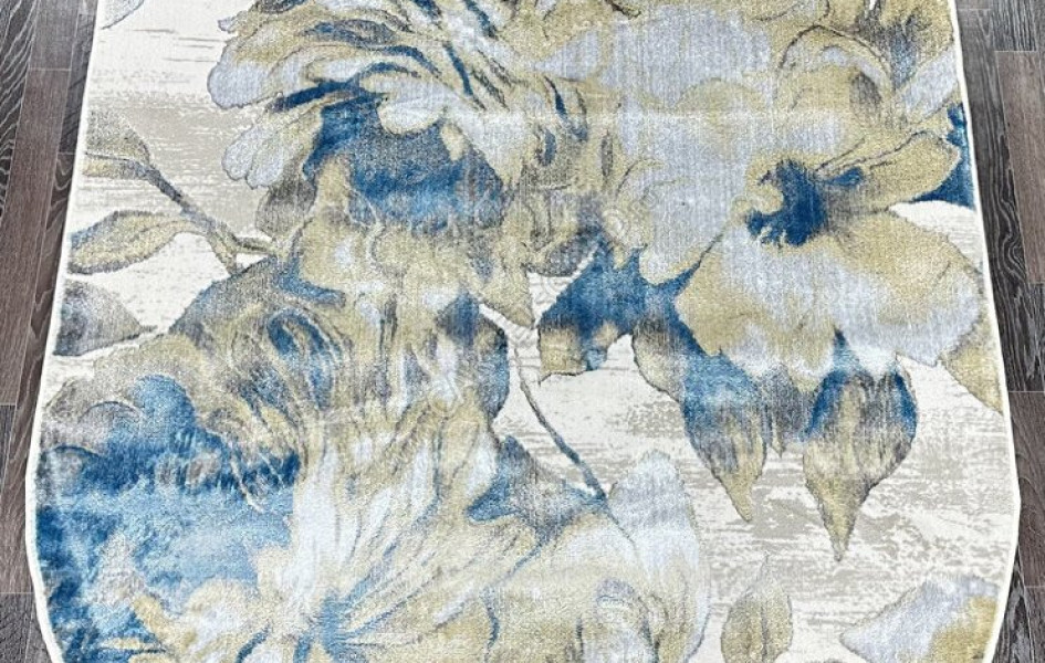 L137A_CREAM SHRINK / BLUE FDY овал Gilan