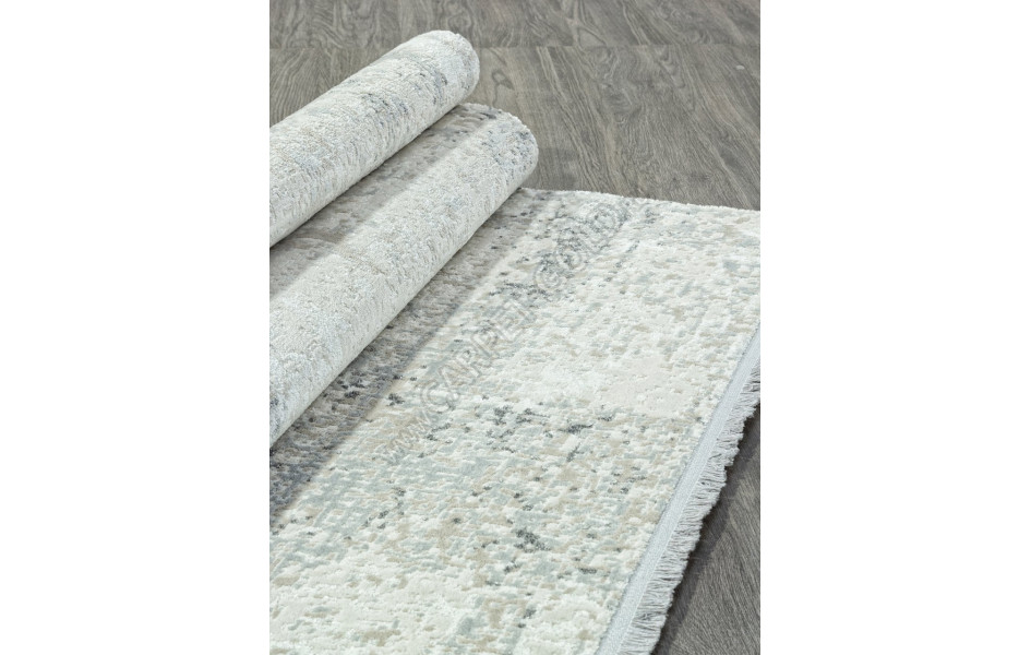Ковер 26762A - CREAM / L.GREY - Прямоугольник - коллекция RUBI