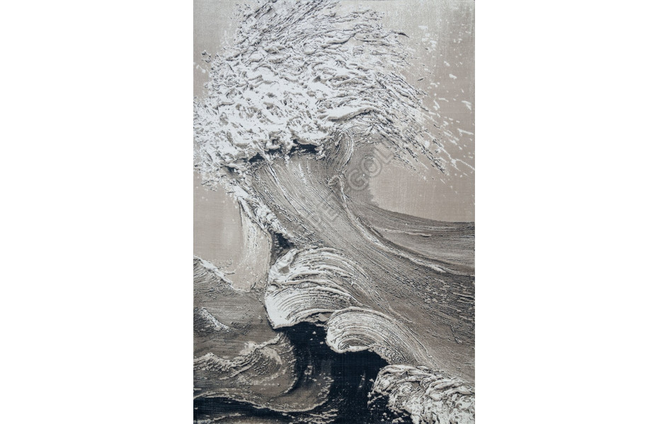 Ковер GL097A - BROWN / BROWN - Прямоугольник - коллекция NENSI