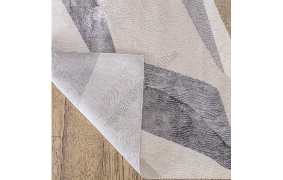 КОВРЫ ДИЗАЙН KA32A ЦВЕТ WHITE / GRAY2 Prado
