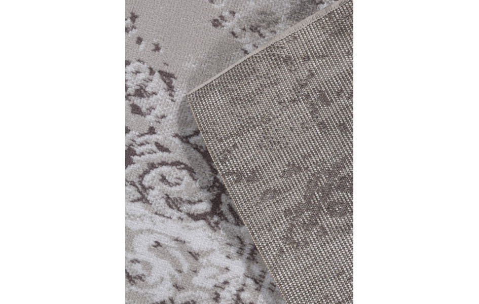 Ковер F390 - GRAY - Дорожка - коллекция SILVER