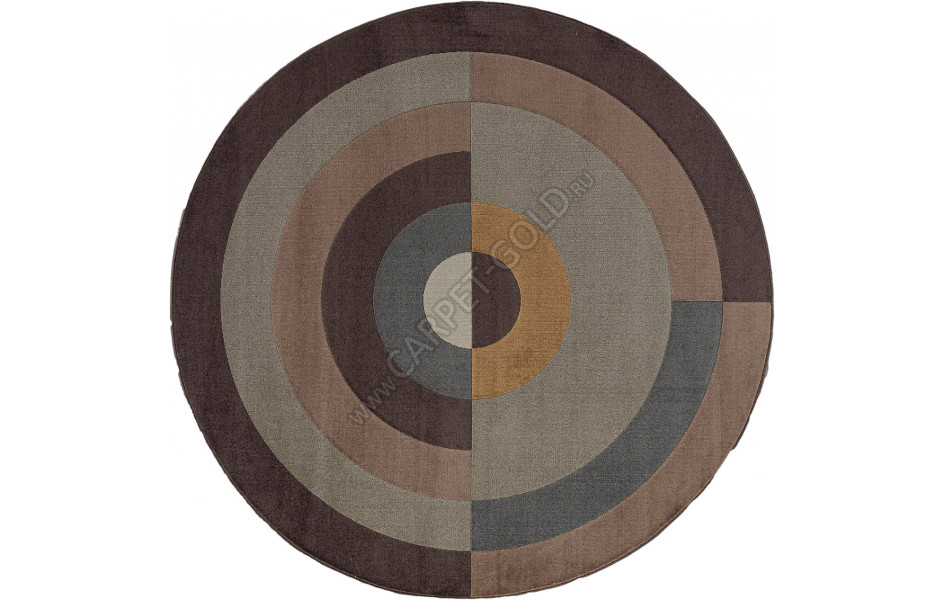 Ковер 978012 - 7121 - Круг - коллекция MILANO