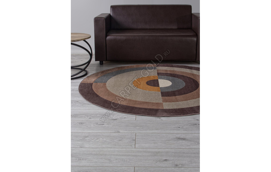Ковер 978012 - 7121 - Круг - коллекция MILANO