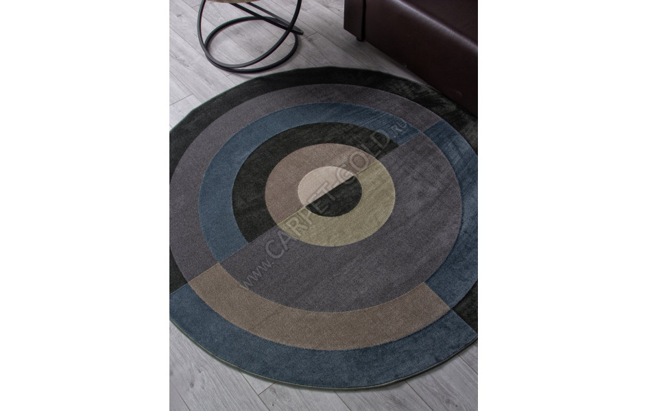 Ковер 978012 - 9232 - Круг - коллекция MILANO