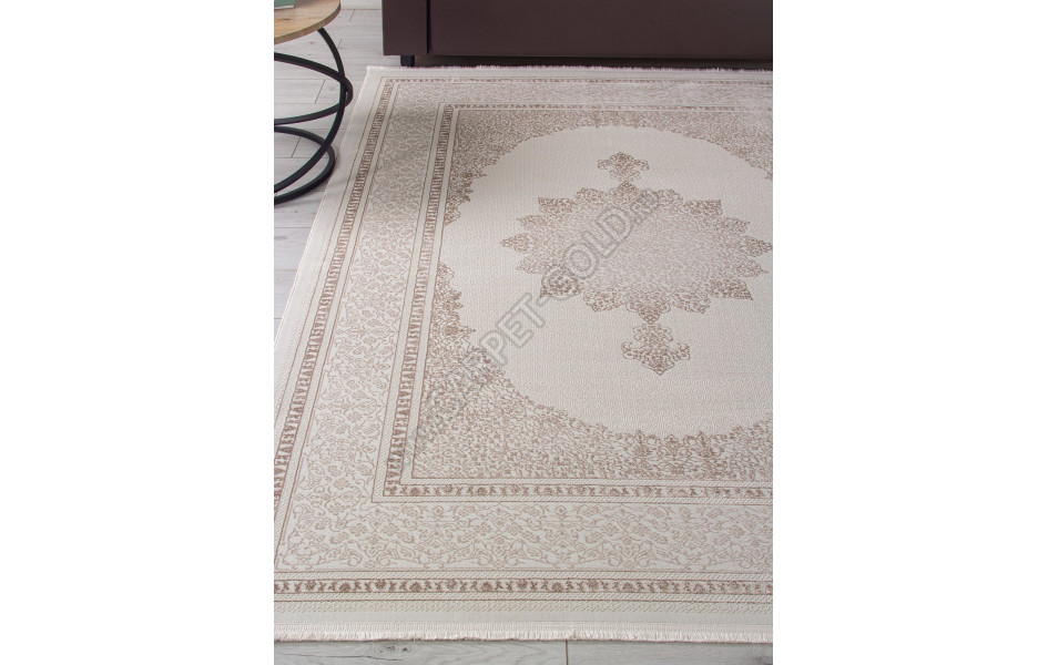 Ковер OC103A - CREAM / CREAM - Прямоугольник - коллекция OASIS