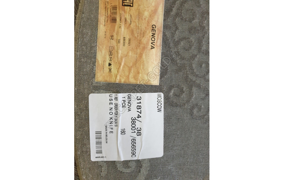 Бельгийский ковер Genova 38001 6565 90 Круг